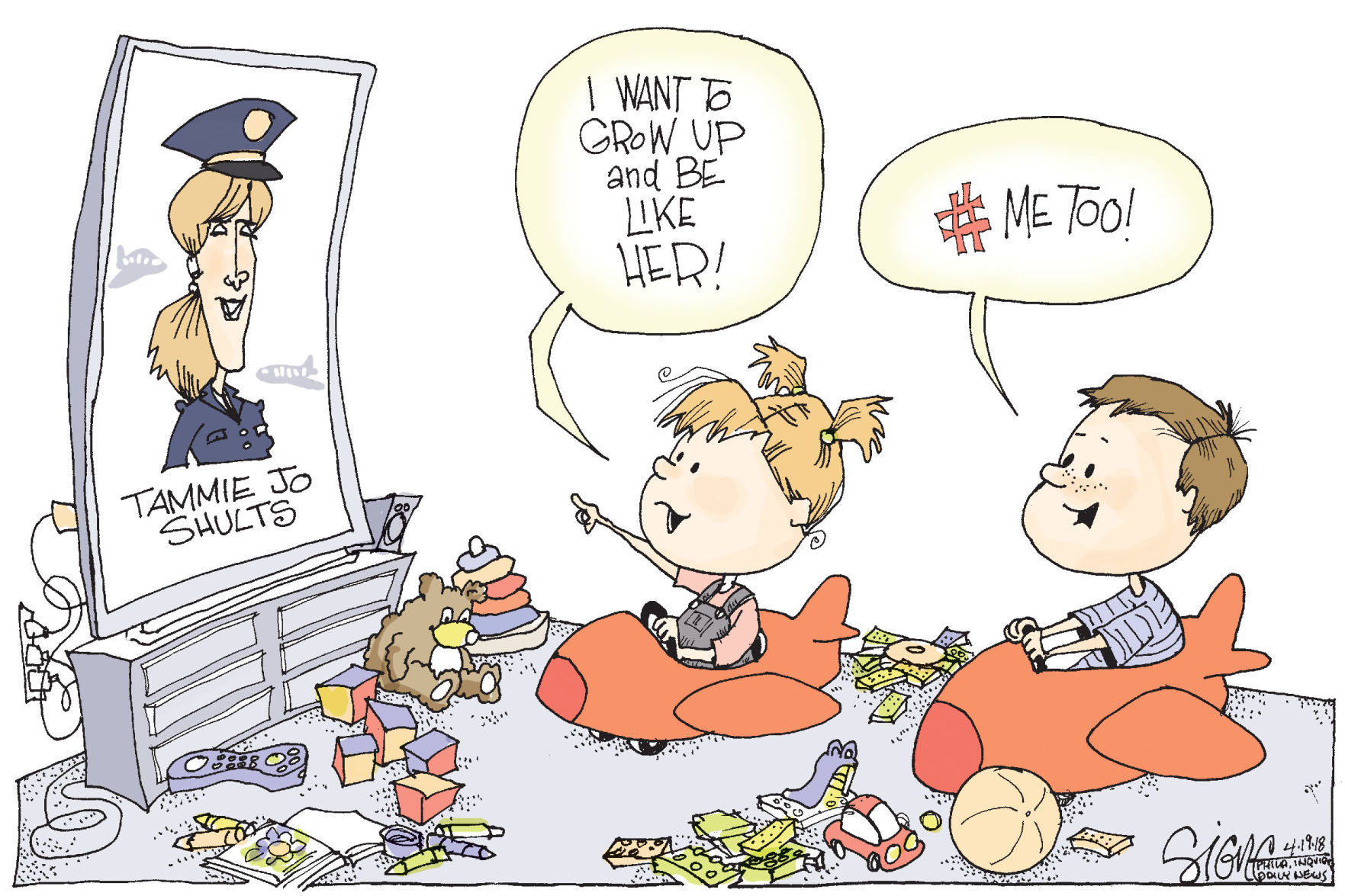 Signe Wilkinson / Philadelphia Daily News